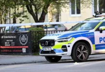 A youngster is detained by Swedish police following a deadly quadruple shooting
