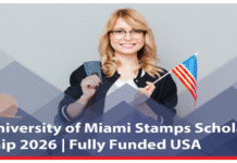 Fully Funded University of Miami Stamps Scholarship In USA 2026 (Deadline: Ongoing)